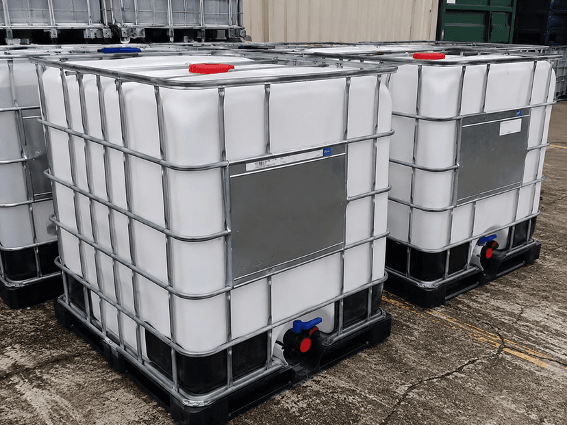 Clean reconditioned IBC totes